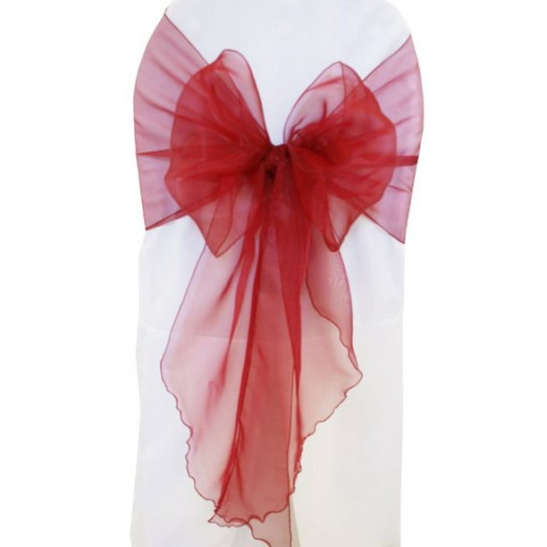 25x Dusty Pink Organza Chair Sashes Bows Sheer Ties Wedding Banquet Party Decor 25x Dusty Pink Organza Chair Sashes Bows Sheer Ties Wedding Banquet Party Decor